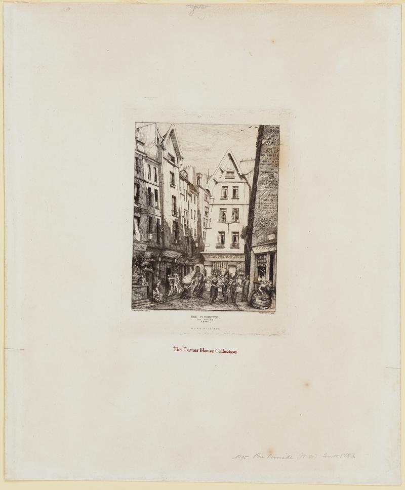 La Rue Pirouette aux Halles, Paris