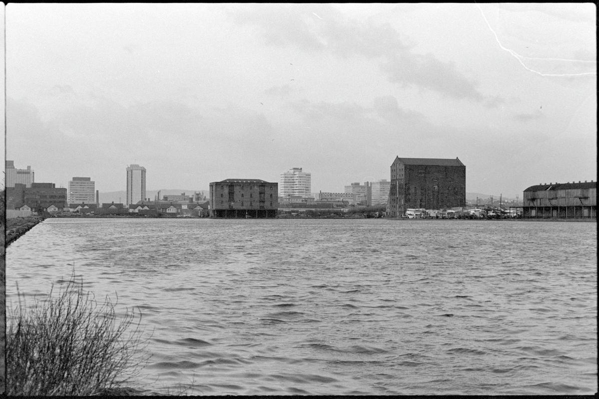 Bute East Dock, Cardiff, negative