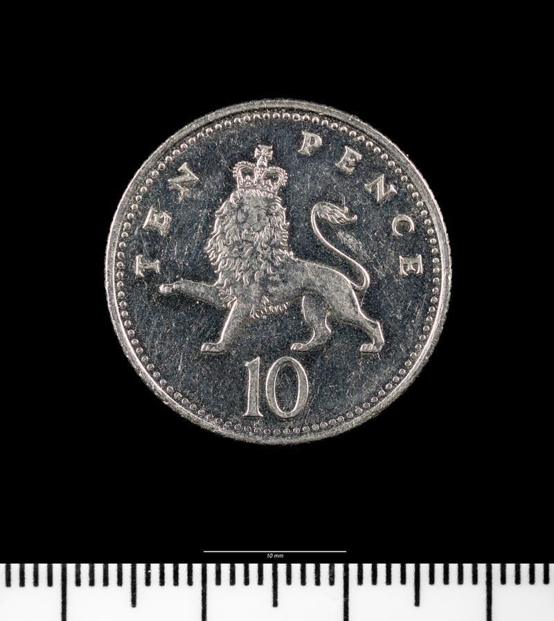 Elizabeth II ten pence