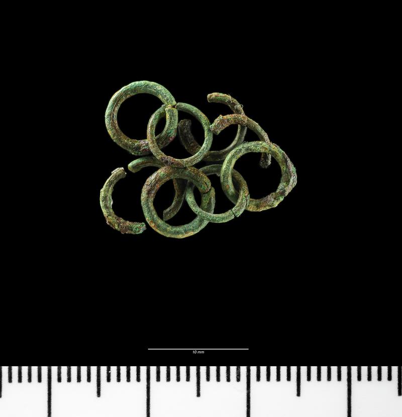 Roman copper alloy lorica hamata