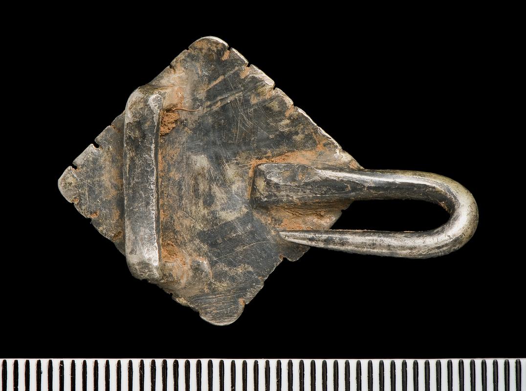 Post-Medieval silver dress hook