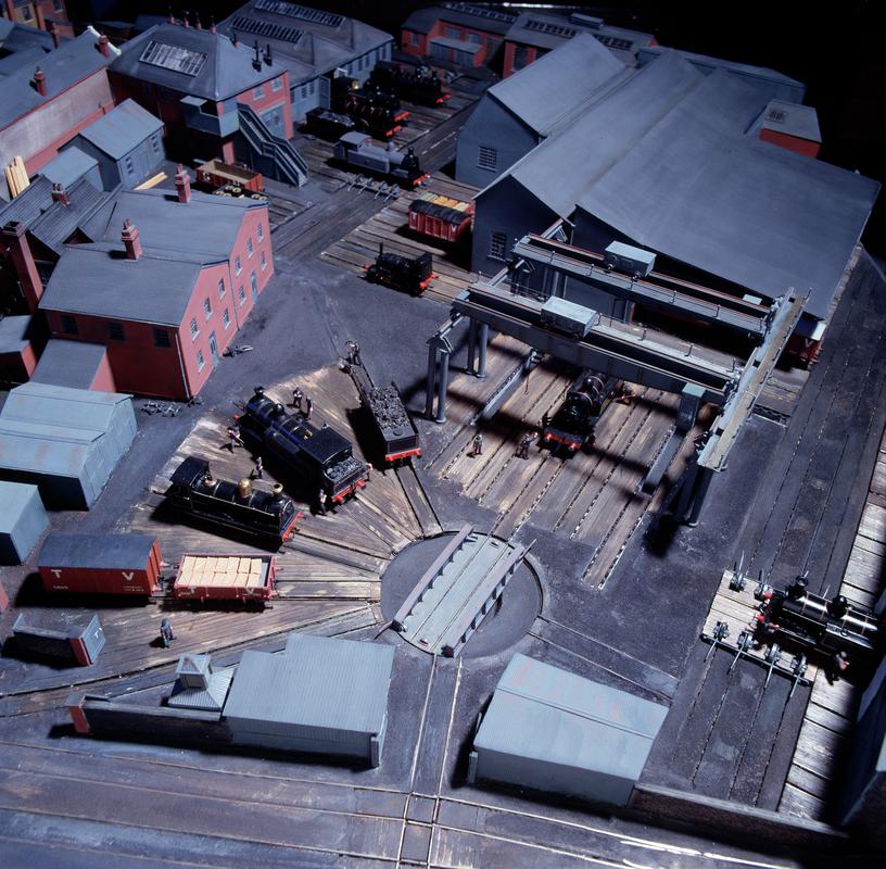 T.V.R. West Yard works model