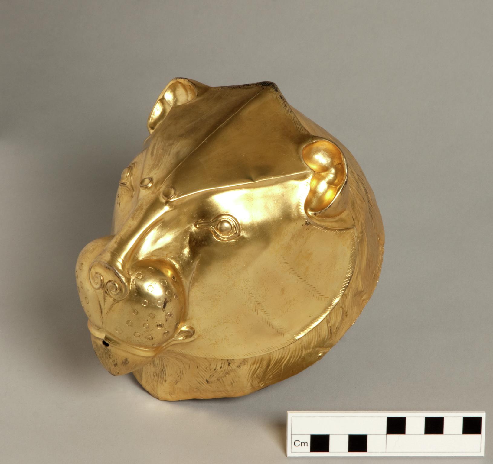 Mycenean gold mask (Replica)