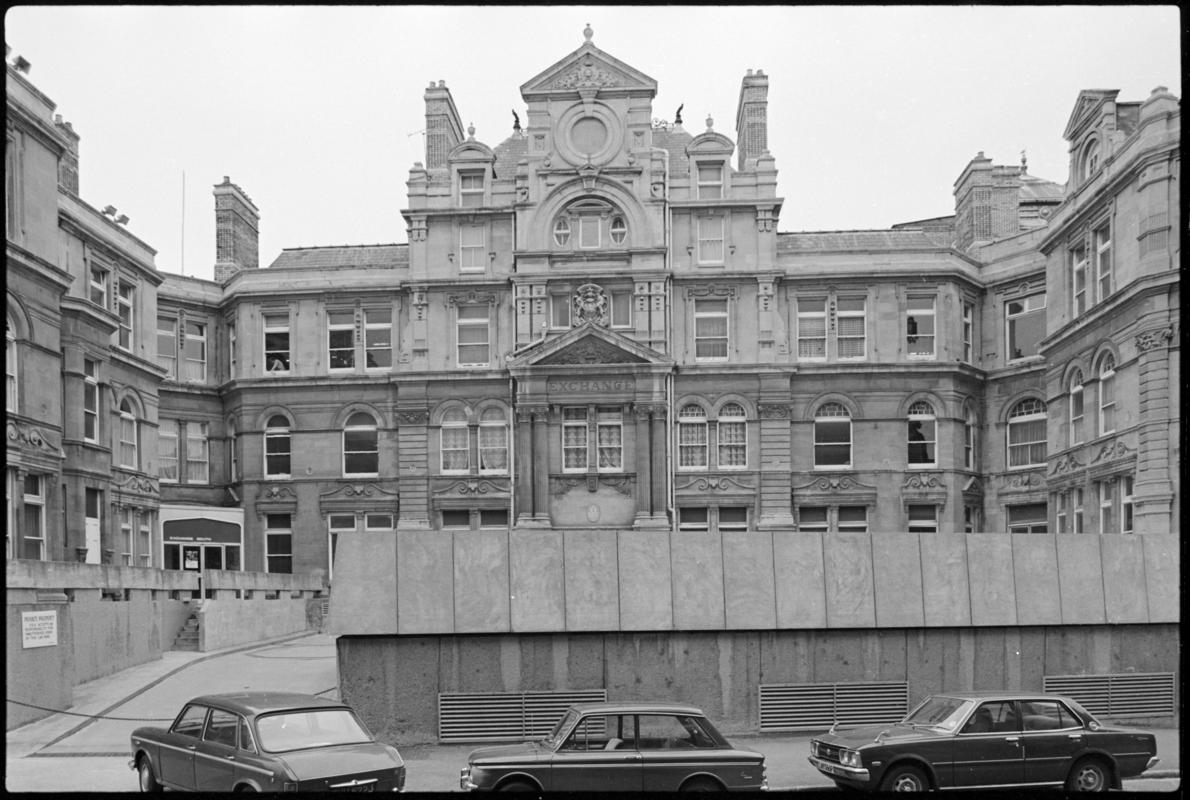 Cardiff Docks, negative
