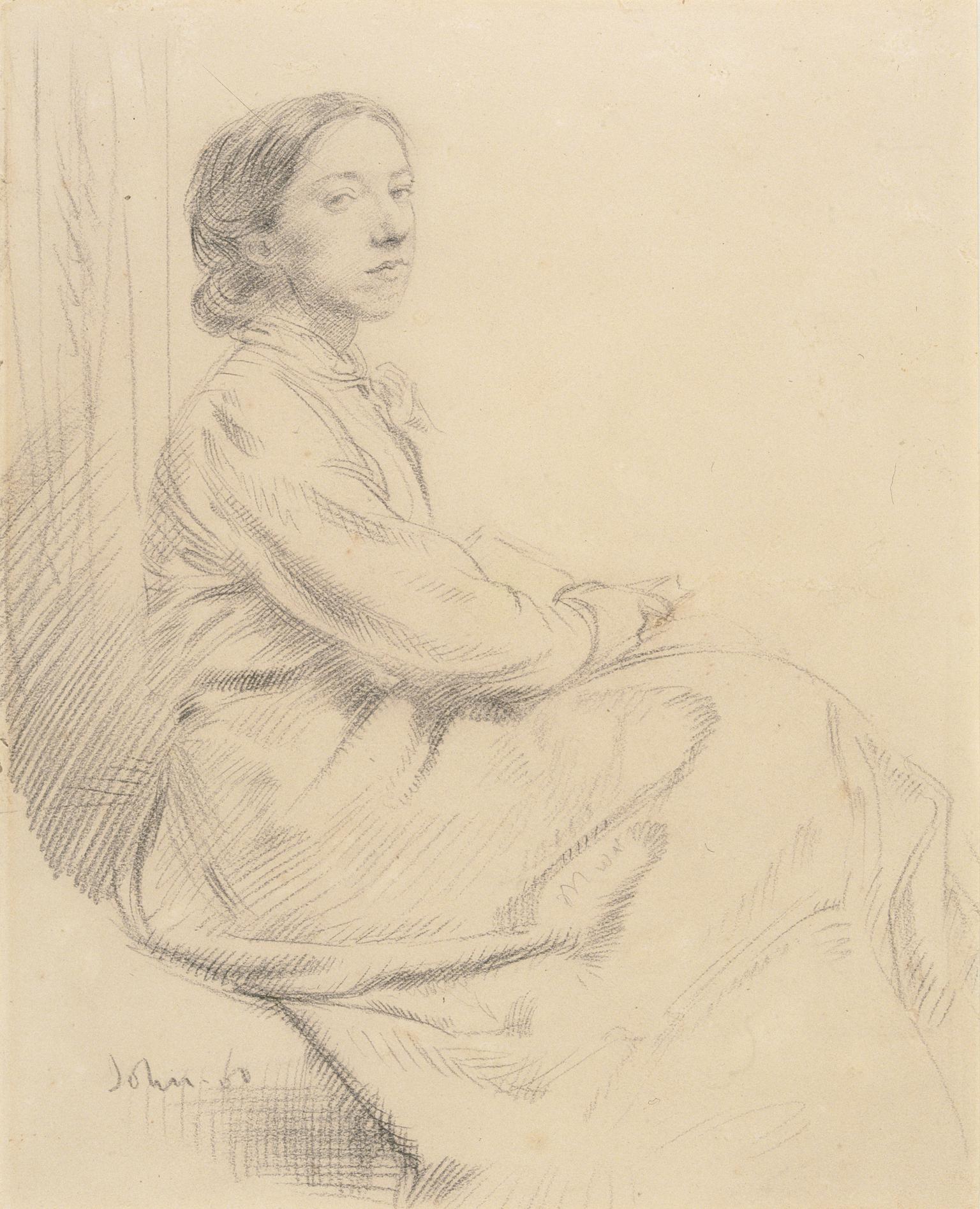 Gwen, the artist's sister (1876-1939)
