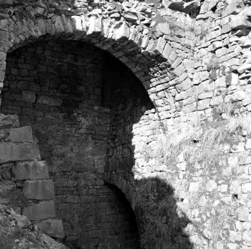 Arch between No 4 & 5 Blast furnaces, Blaenavon
