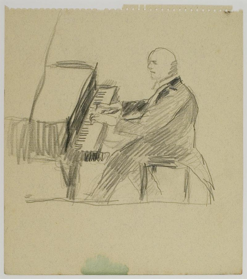 Man Playing the Piano