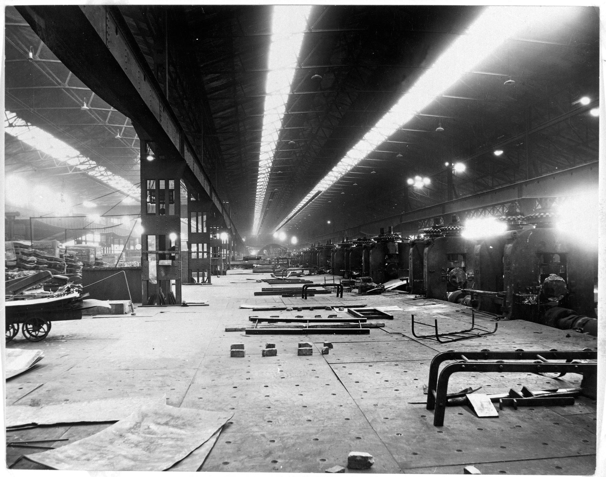 Lysaght's steel works, Newport, photograph