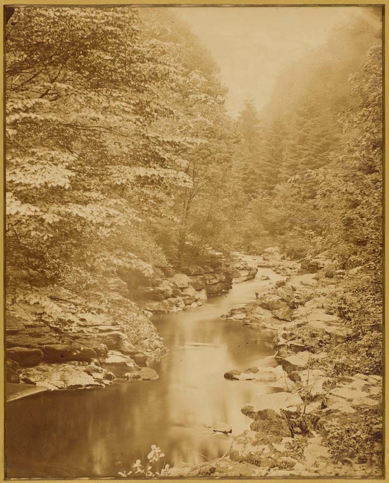 The River Taff Fechan No.4 Cyfarthfa (photo)