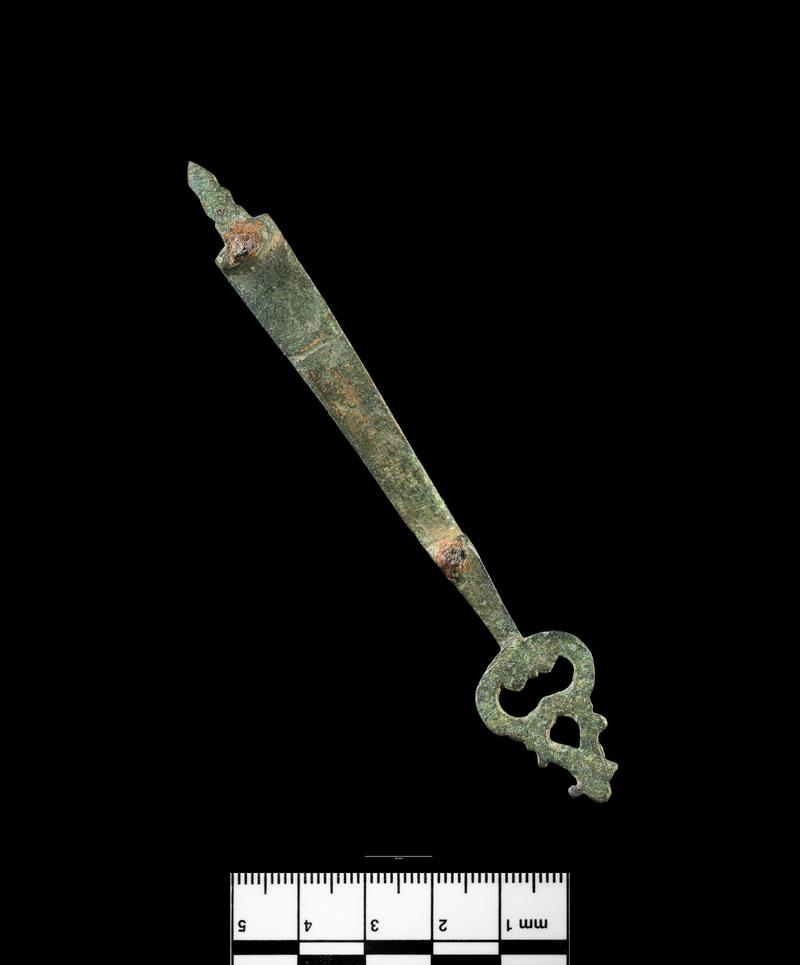 Roman copper alloy scabbard slide