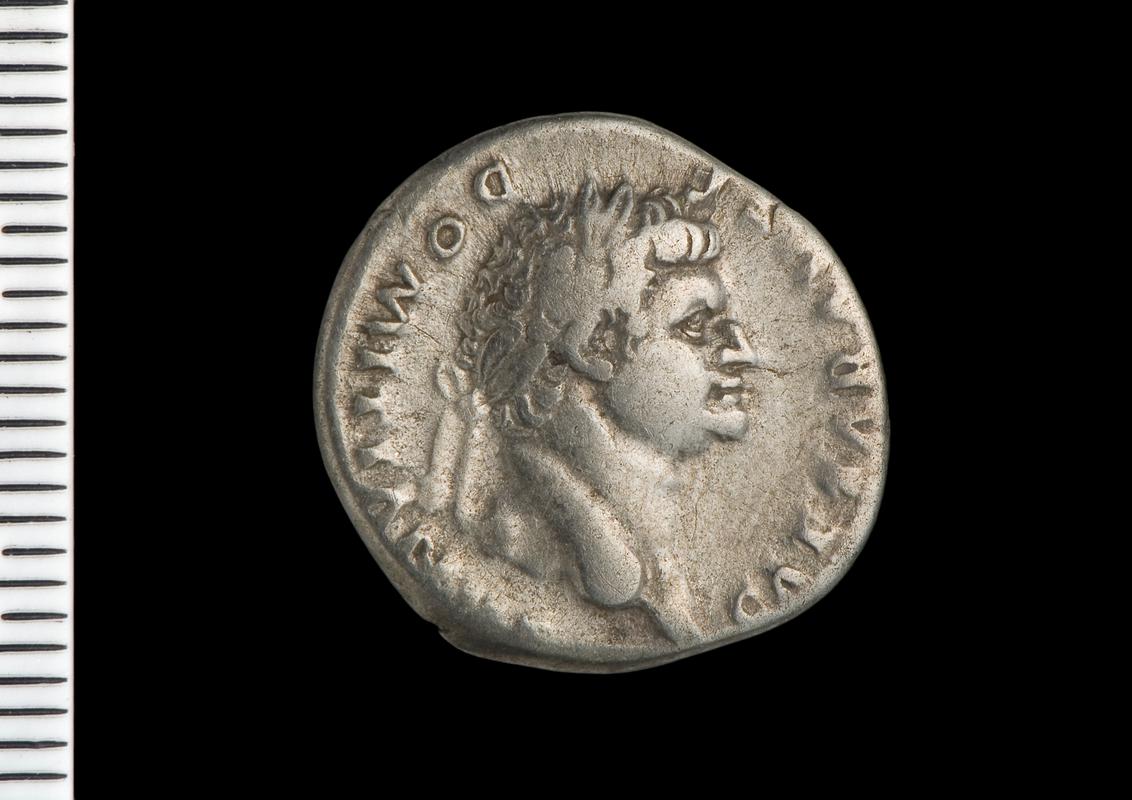 silver denarius (obv.)