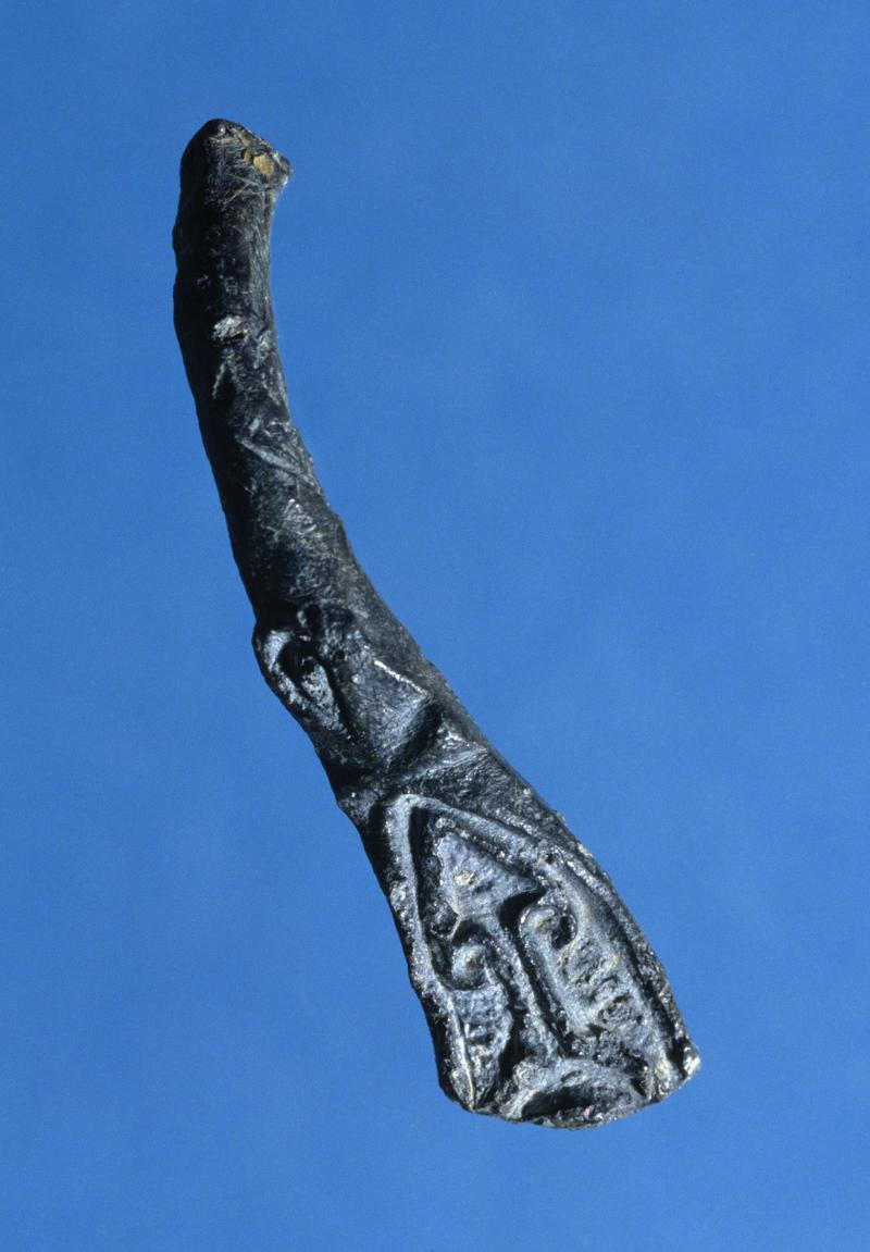 Early Medieval lead penannular brooch