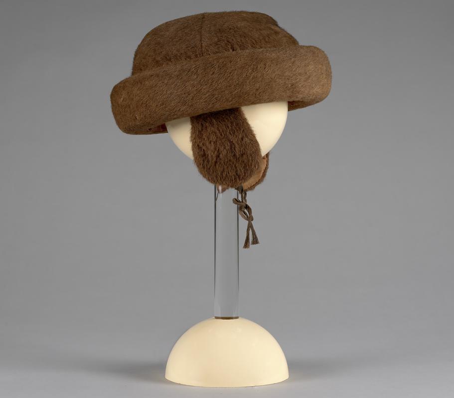 Fur hat worn by Charles Horace Watkins