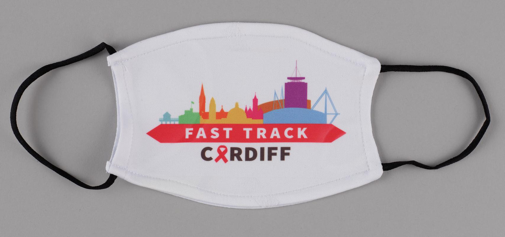 Fast Track Cardiff & Vale face mask