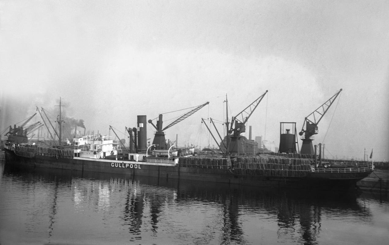 S.S. GULLPOOL, glass negative