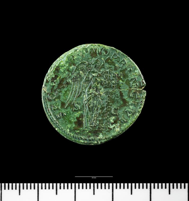 Caerleon Fortress Baths coins