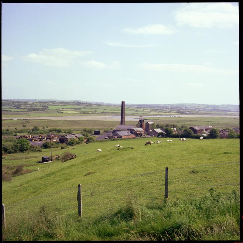 Morlais Colliery, film negative