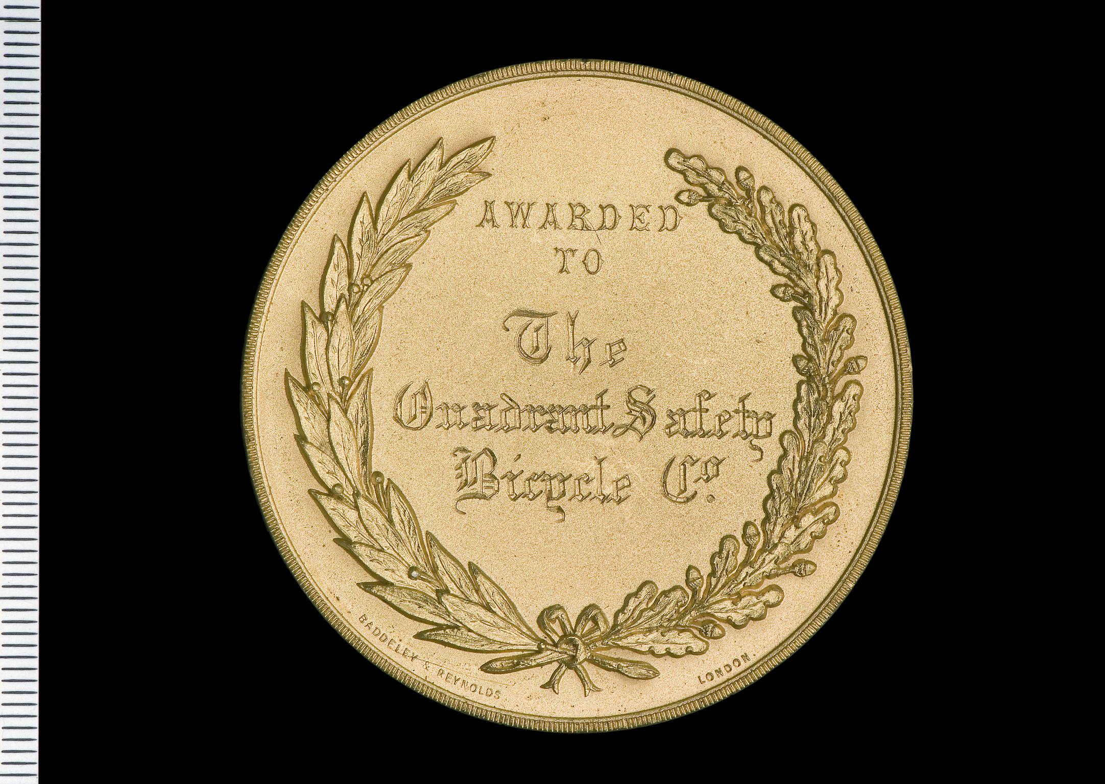 Medal; Cardiff International Exhibition 1888