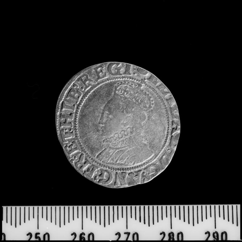 Tregwynt Hoard - Elizabeth I silver shilling