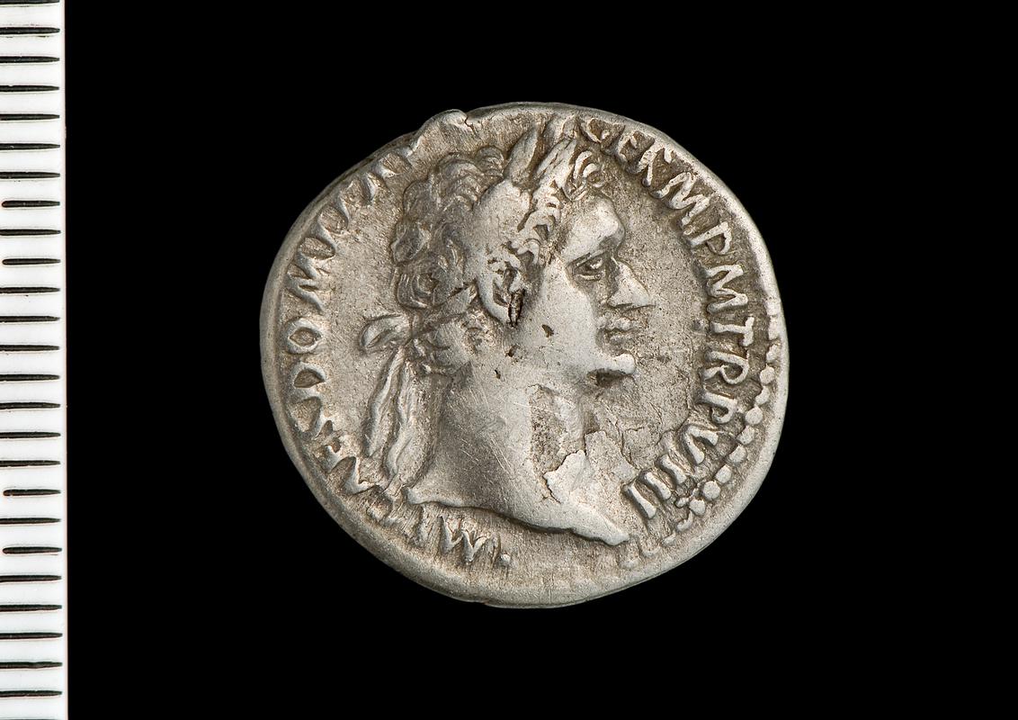 silver denarius (obv.)