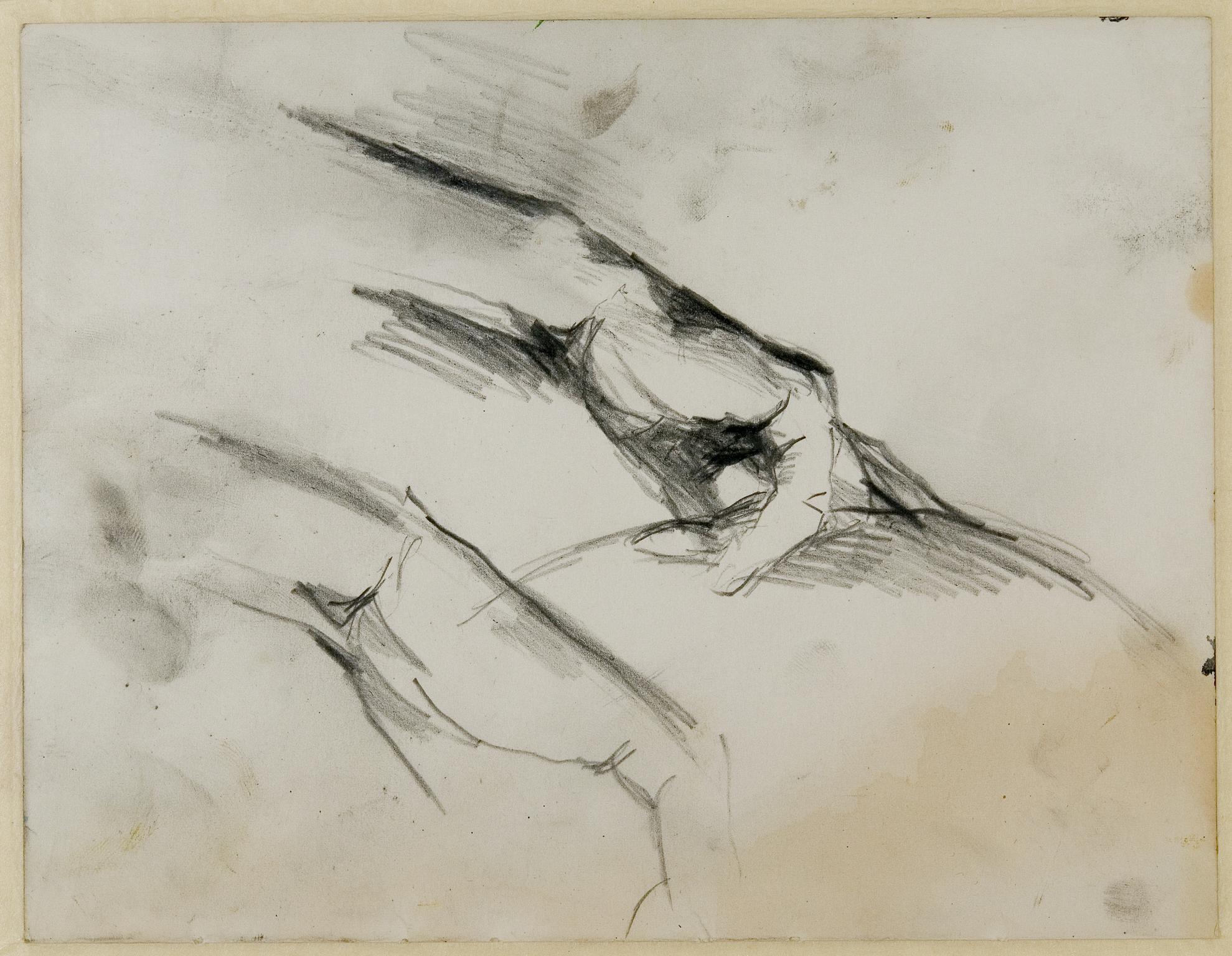 Two studies of hand and arm