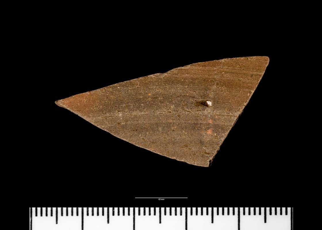 Early Medieval pottery dish