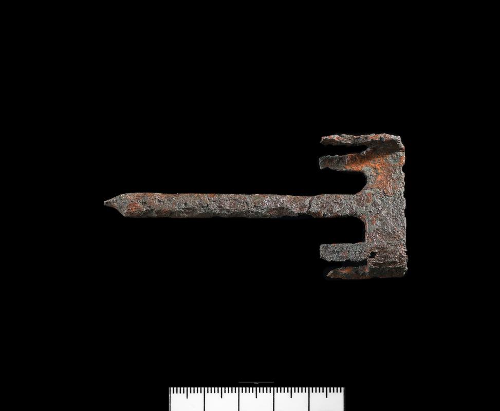 Roman iron T shaped lift key