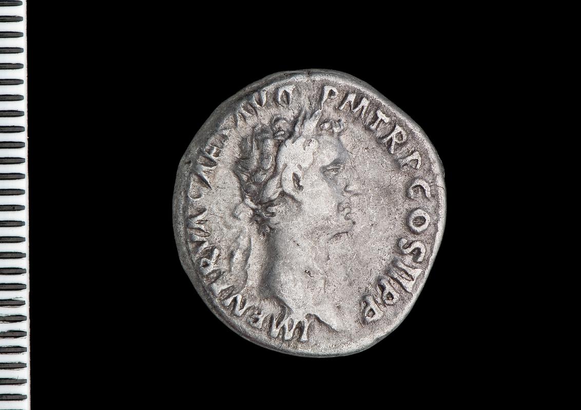 silver denarius (obv.)