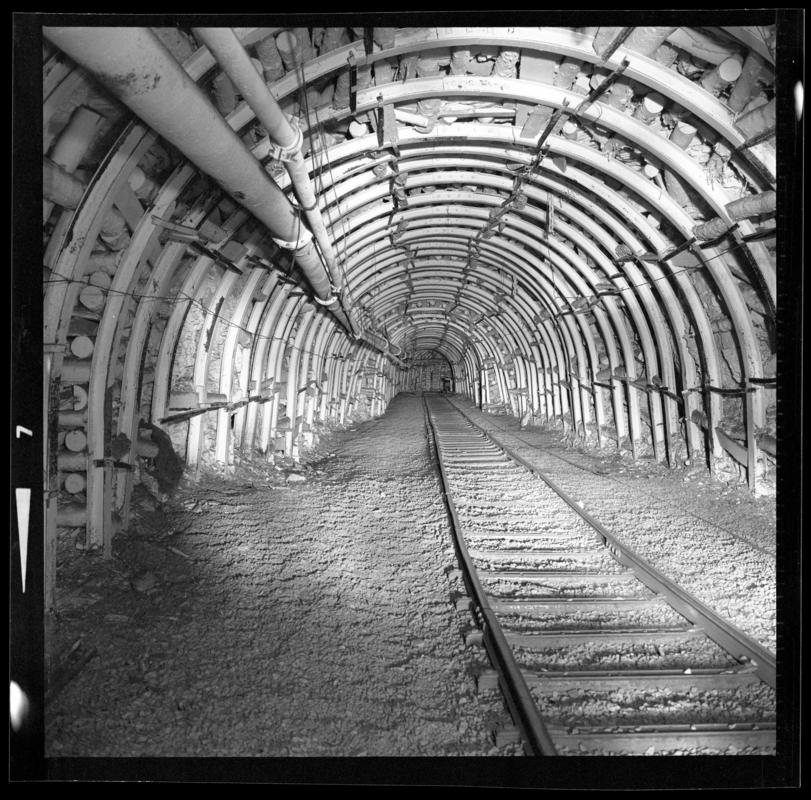 Cwmtillery Colliery, film negative