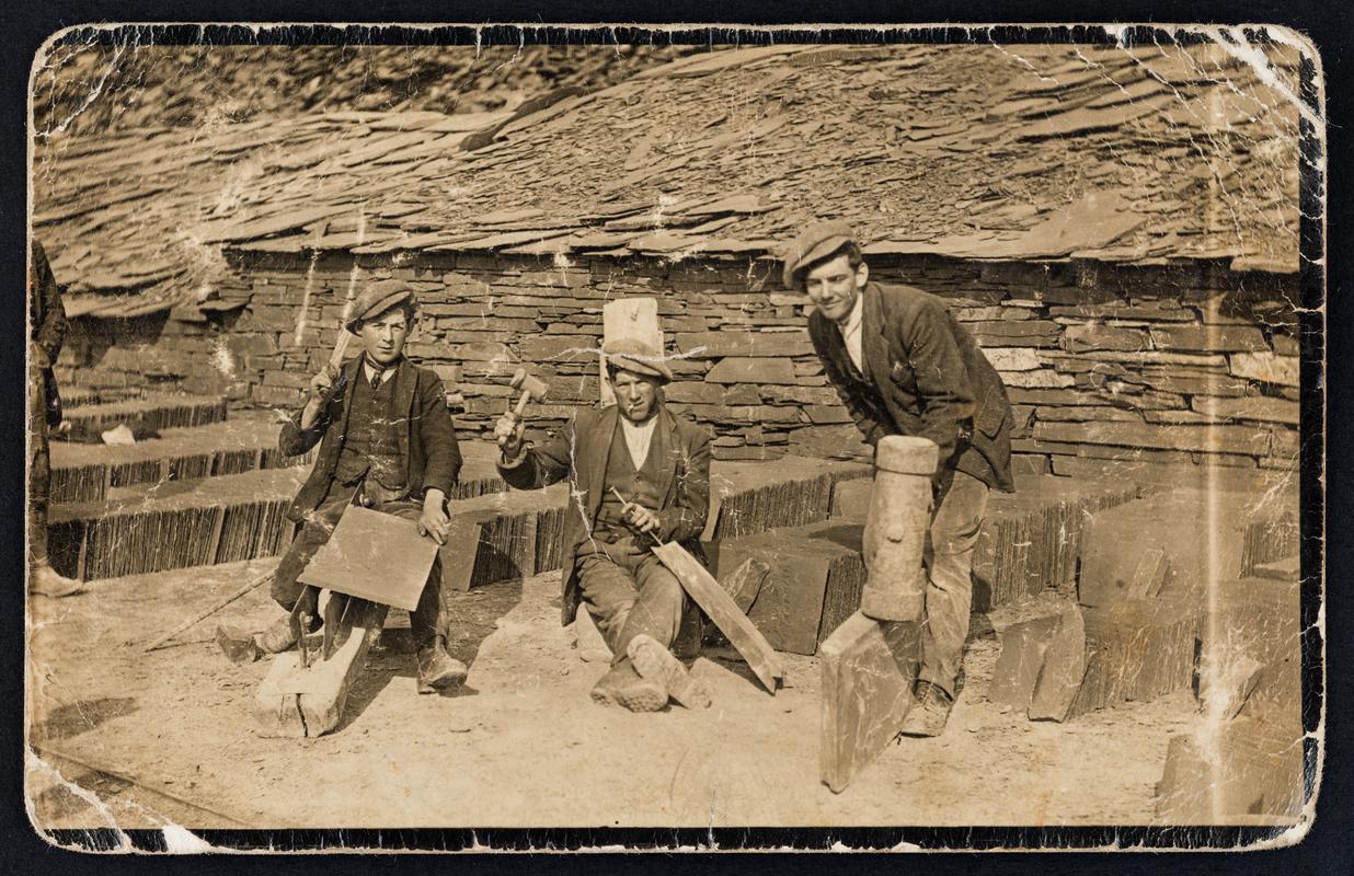 Dinorwig slate quarry, photograph