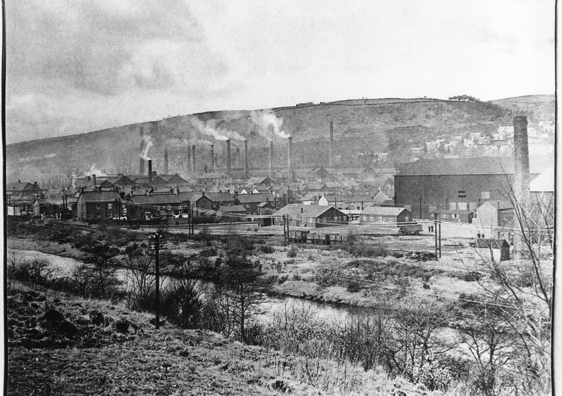 Pontardawe steelworks, photograph