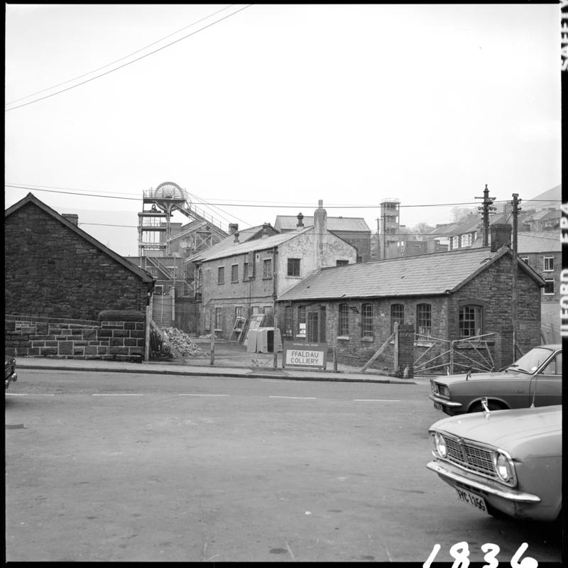 Ffaldau Colliery, film negative