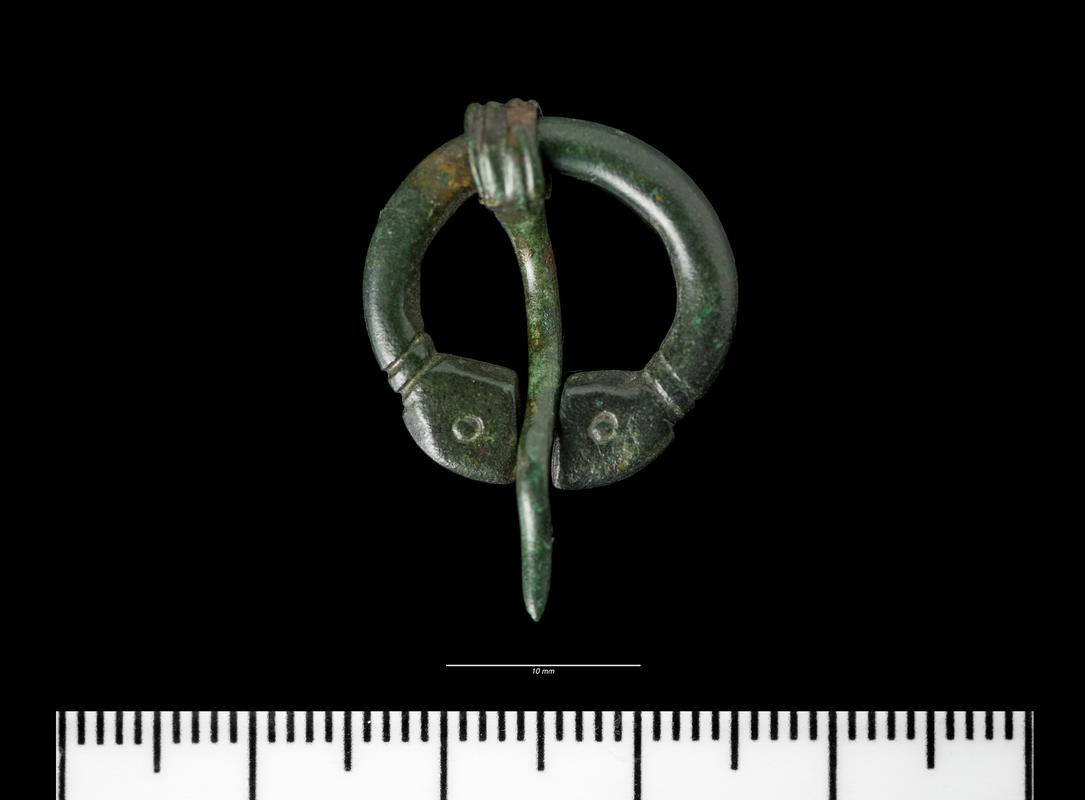 Early Medieval 'British' brooch from Twlc Point