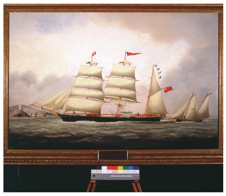 Ship portrait of the Illimani