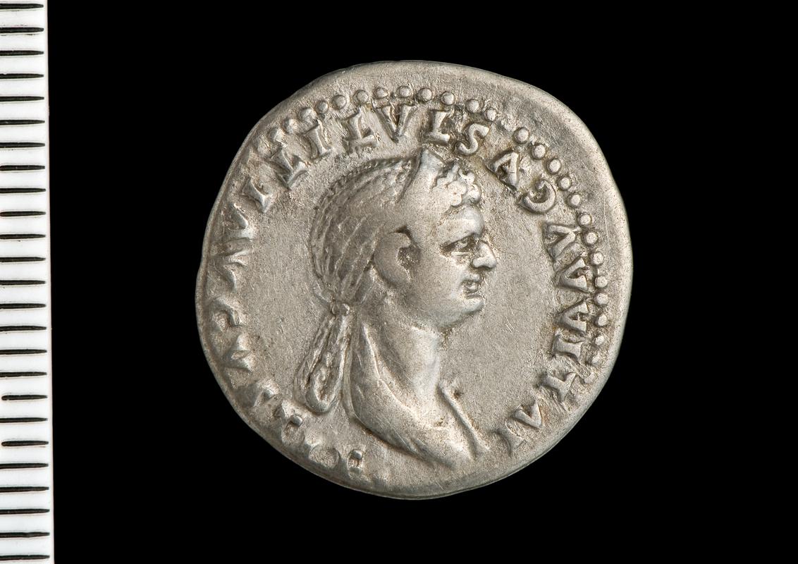 silver denarius (obv.)