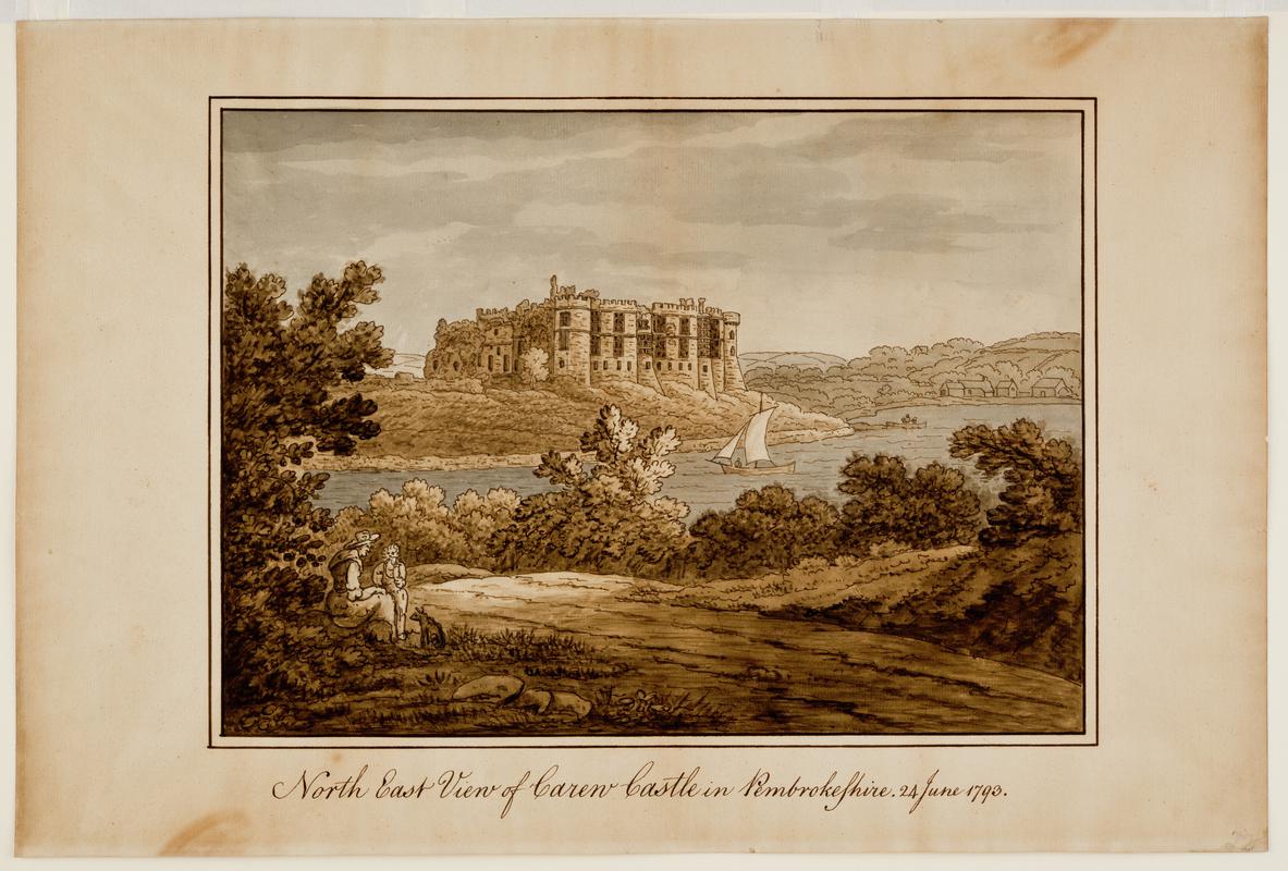 North East View of Carew Castle