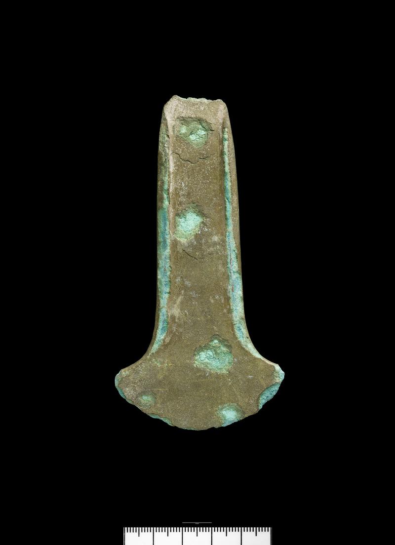 Early Bronze Age bronze flanged axe