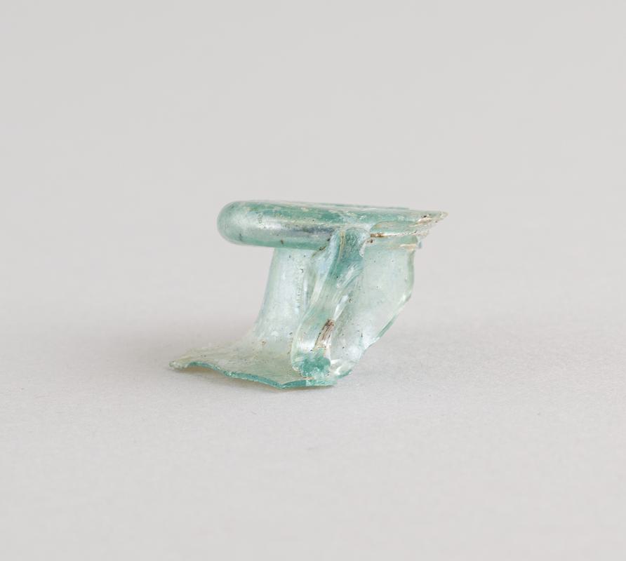 Roman glass oil flask