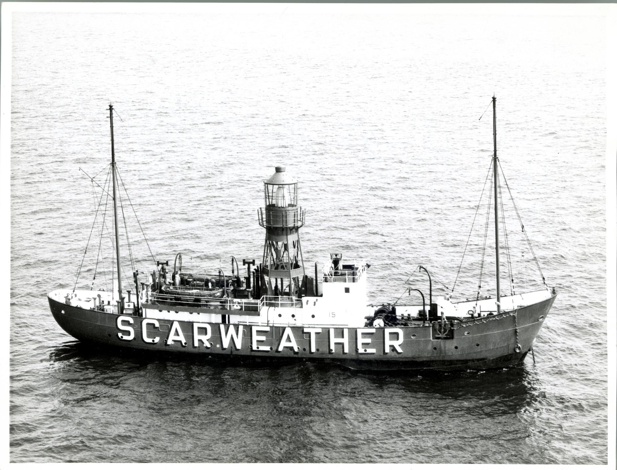 SCARWEATHER light vessel, photograph