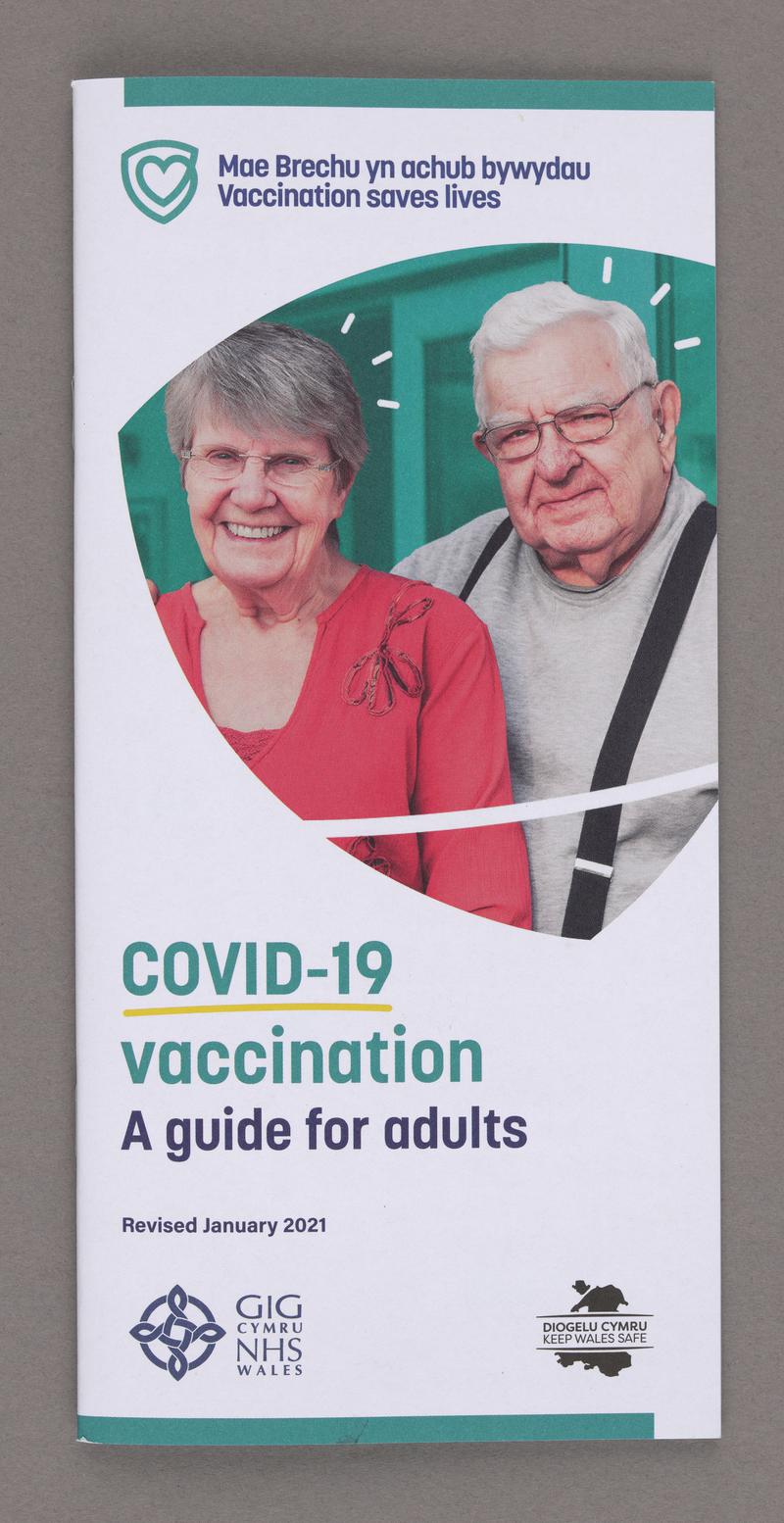 NHS Wales booklet 'COVID-19 vaccination. A guide for adults', January 2021.