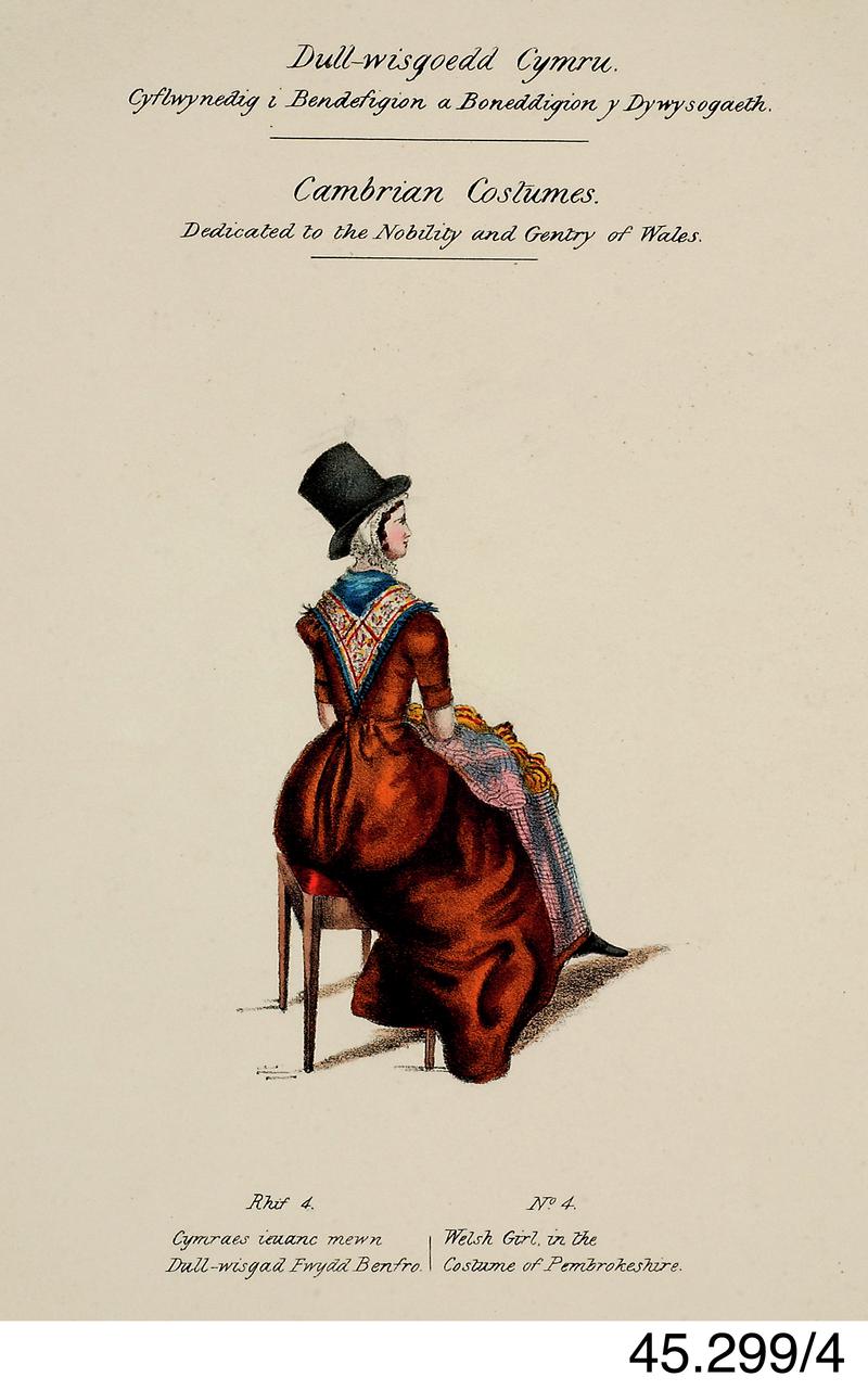 Welsh costume illustration