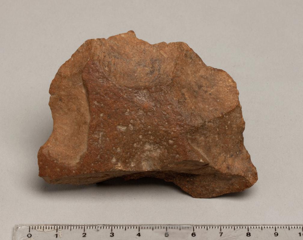 Palaeolithic quartzite core