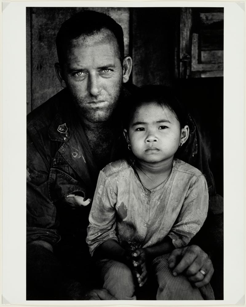 G.I. and Child, Vietnam, 1967