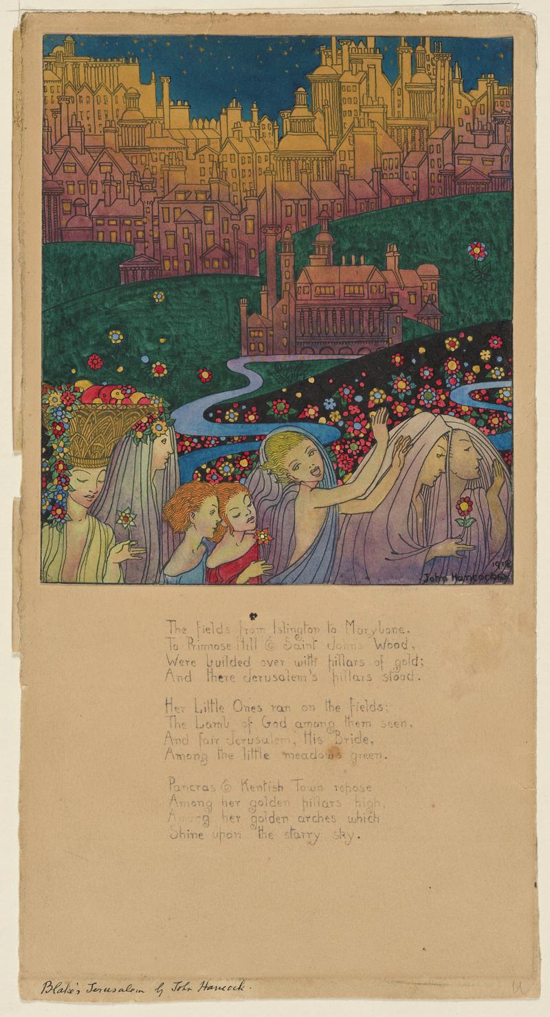 Illustration to Blake's "Jerusalem"