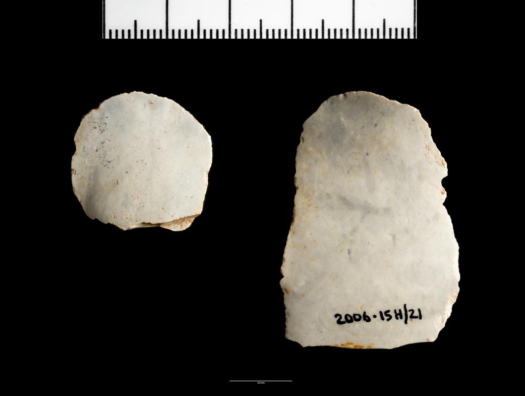 Upper Palaeolithic flint end-scrapers