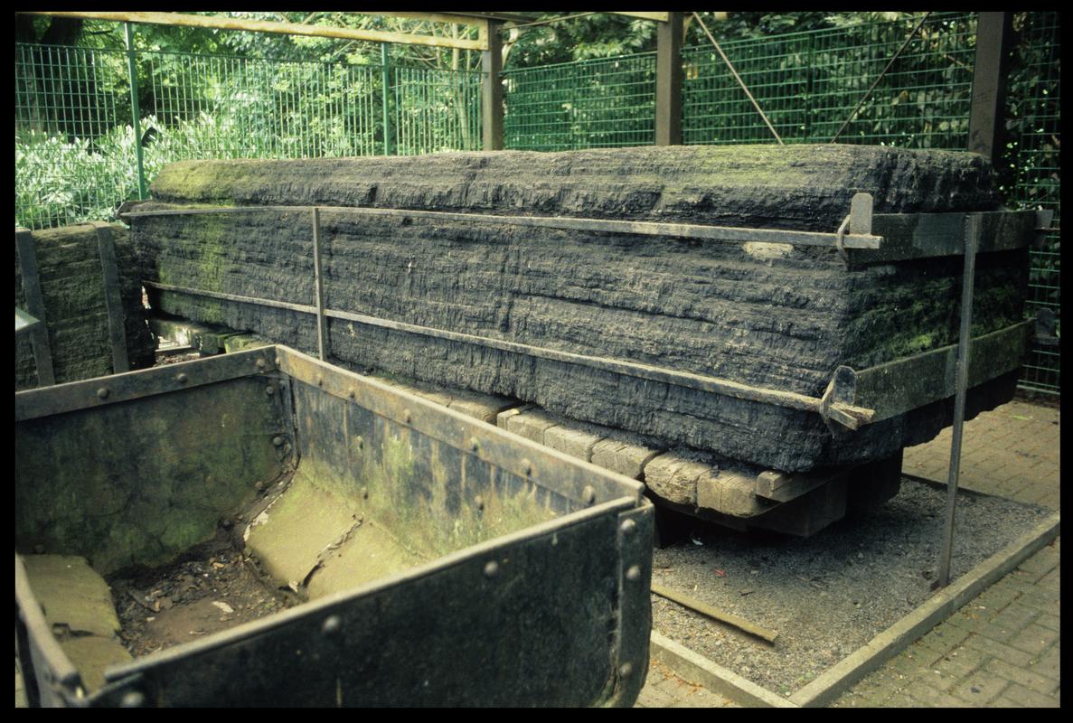 15-ton block of coal at Bedwellty Park