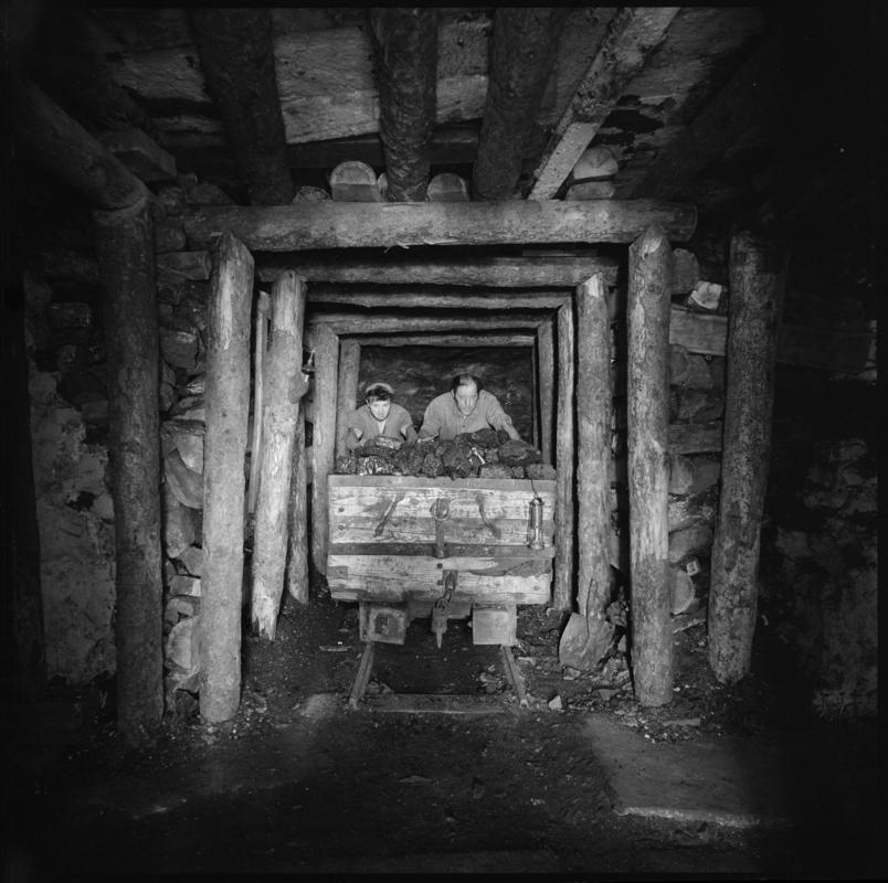 Big Pit Mining Museum, film negative