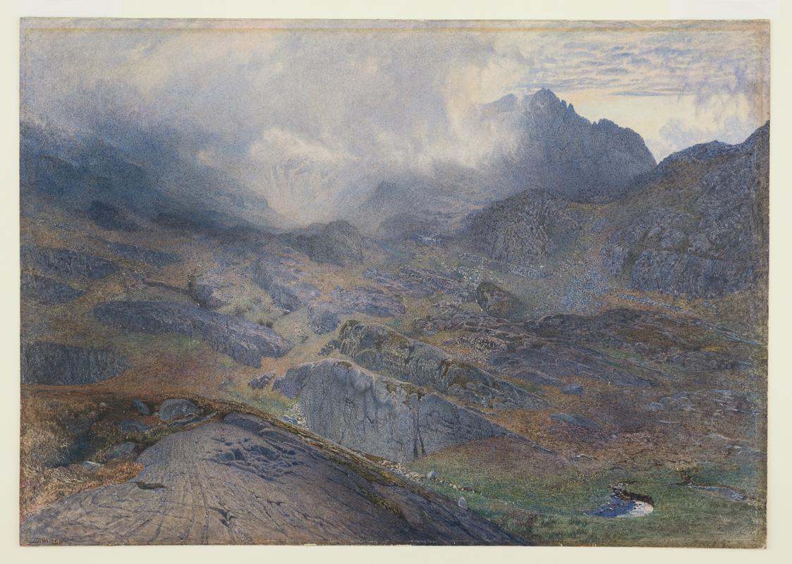 Mountain Landscape - Cwm Trifaen