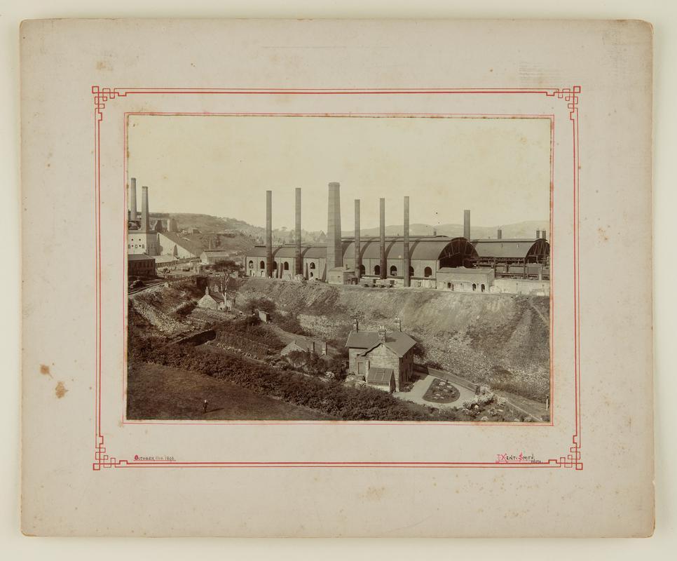 Brymbo steelworks, photograph