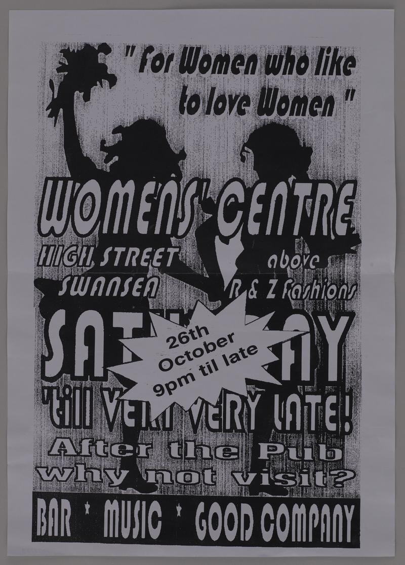 Swansea Women's Centre poster